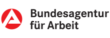 Logo der Bundesagentur für Arbeit mit dem Schriftzug "Bundesagentur für Arbeit".