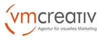 Logo der Agentur vmcreativ für visuelles Marketing.