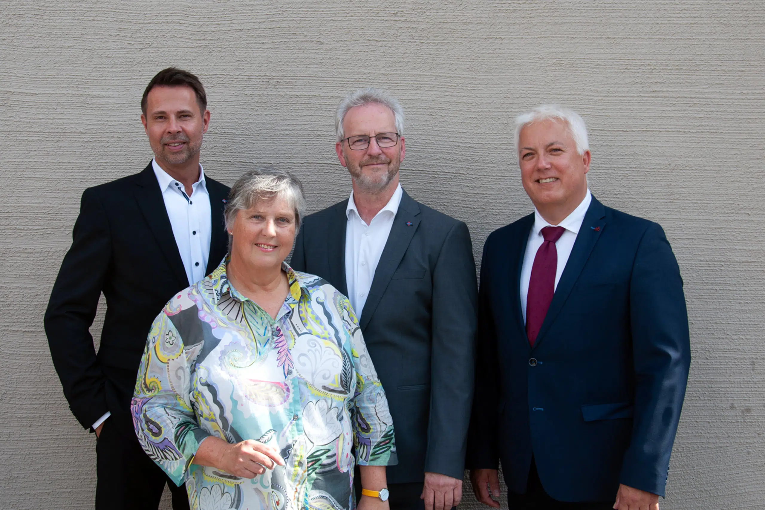 Neuer fairKauf-Vorstand v.l.n.r.: Sven Sander, Nicola Barke, Klaus Hibbe, Frank Kockel, abwesend: Dr. Andreas Schubert